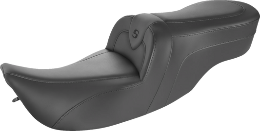 Asiento RoadSofa™ - Asiento RoadSofa™ - sin respaldo - Negro con costuras negras - FLH/FLT '97-'07