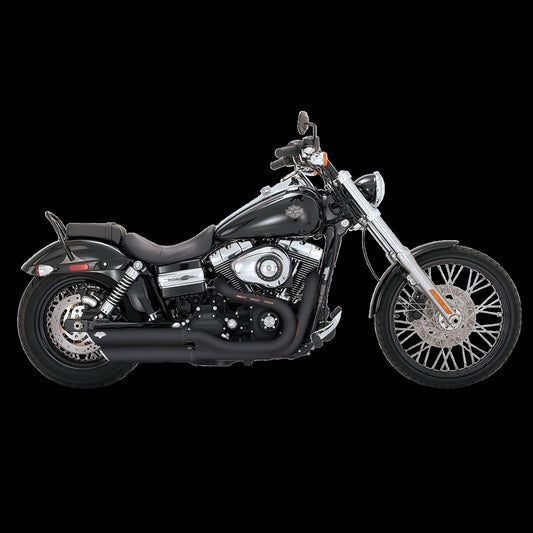 Mofles Vance & Hines Twin Slash 3" - negro