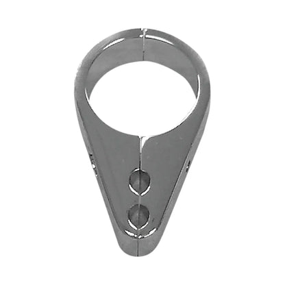 Cable Clamp - Dual Throttle/Idle - 1-1/4" - Chrome