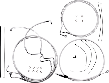 Kit de instalación de manillar de diseñador Sterling Chromite II® - Kit de instalación de manillar de diseñador Sterling Chromite II® - 8" - '21-'23 FLTR