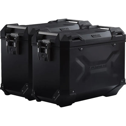 TRAX ADV Aluminum Case System - Black - KTM Super Moto 950/SMR/SMT 990 '05-'13