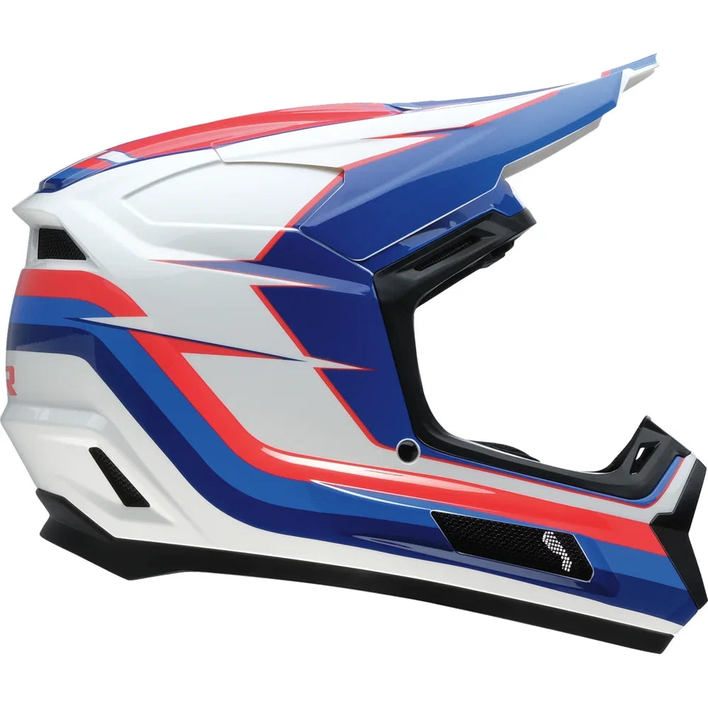 Casco Z1R Youth Dirt Maxx Vortex Red/White/Blue