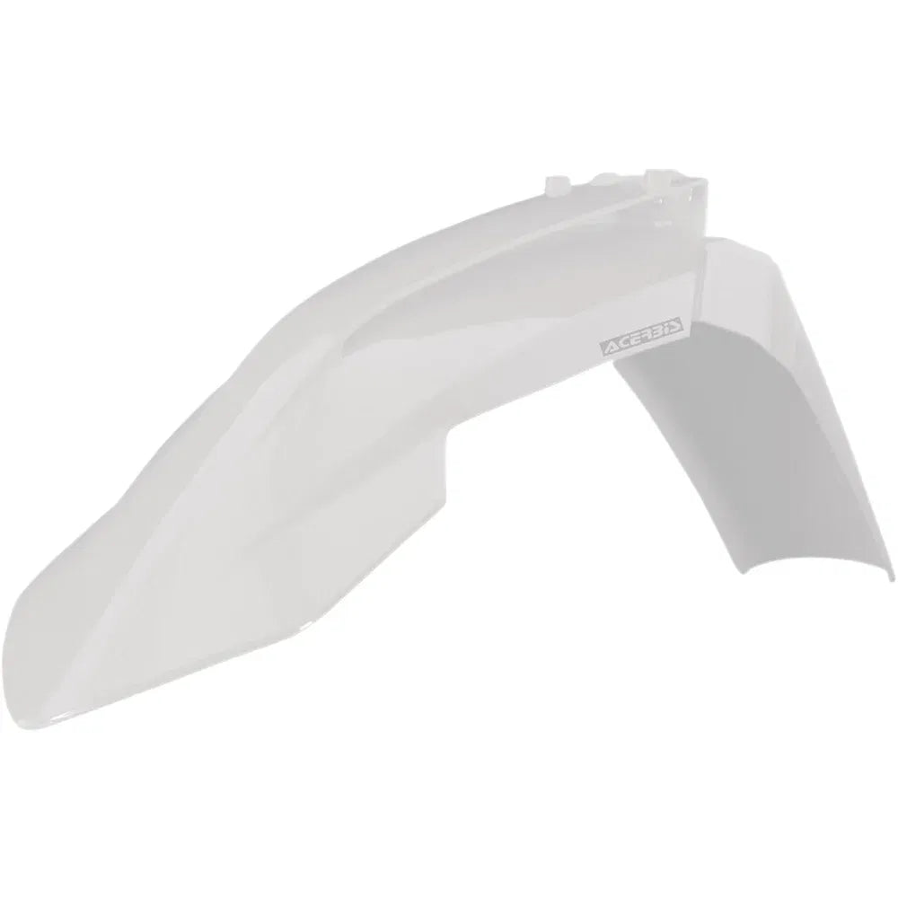 Guardabarros delantero de plástico de repuesto.