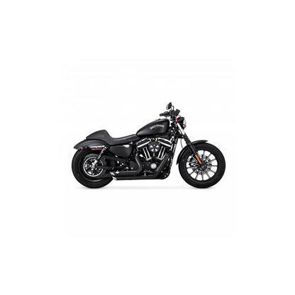 Escapes Vance & Hines Shortshots negro mate
