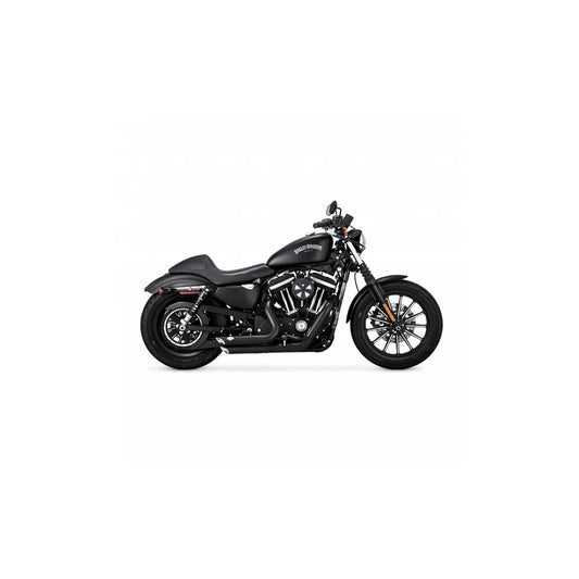 Escapes Vance & Hines Shortshots negro mate