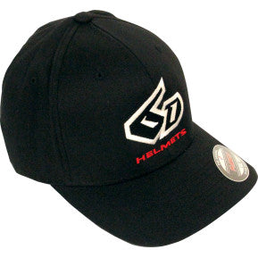 Gorra 6D Helmets Logo Flexfit - Negra