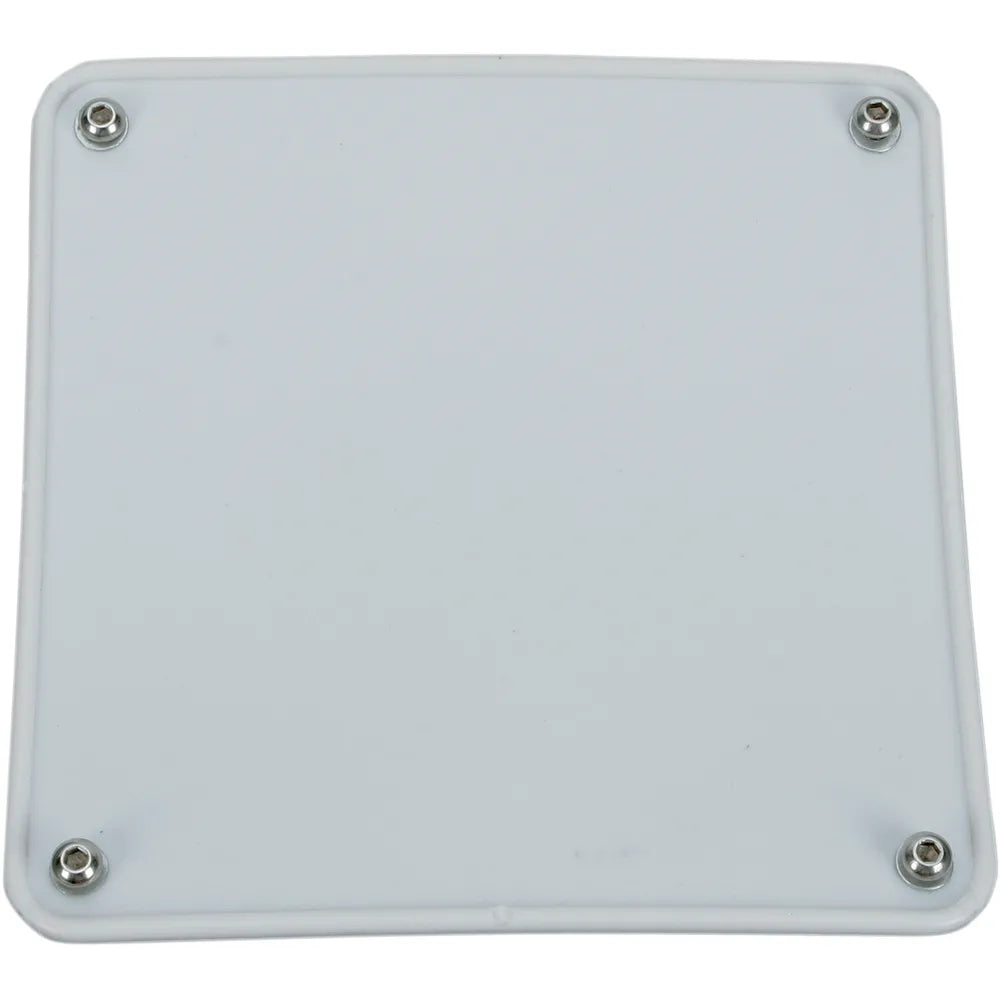 Bumper Number Plate - White