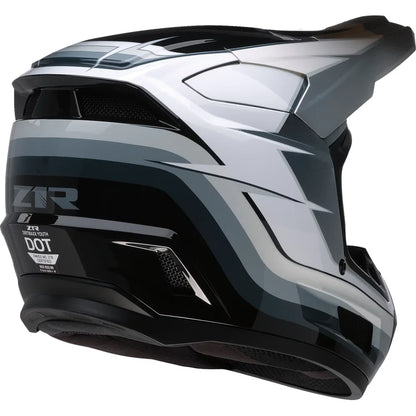 Casco Z1R Youth Dirt Maxx Vortex Black/White/Gray