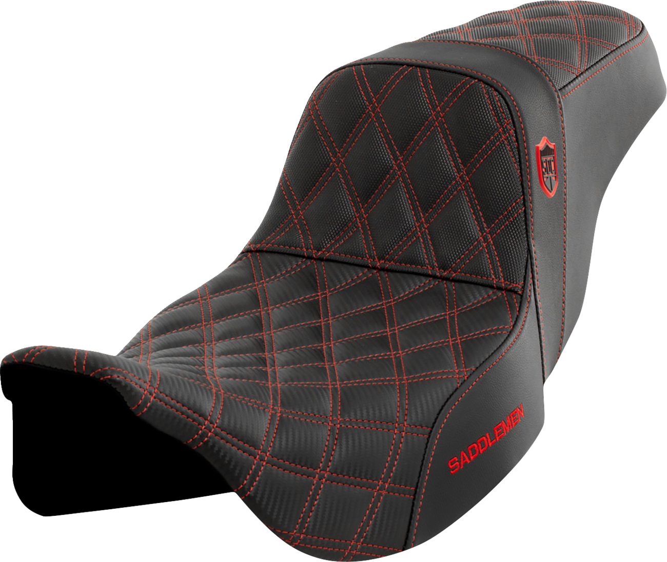 Asiento Pro Series SDC Performance Grip - Asiento Pro Series SDC Performance - sin respaldo - Punto rojo - FLH/FLT '08-'23