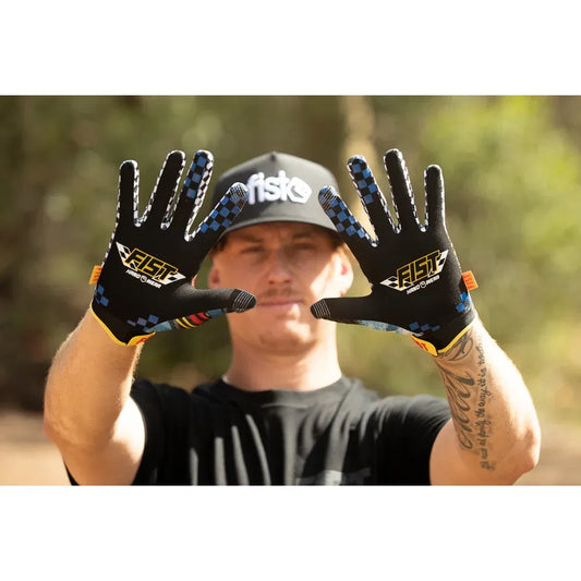 Guantes speedway con correas