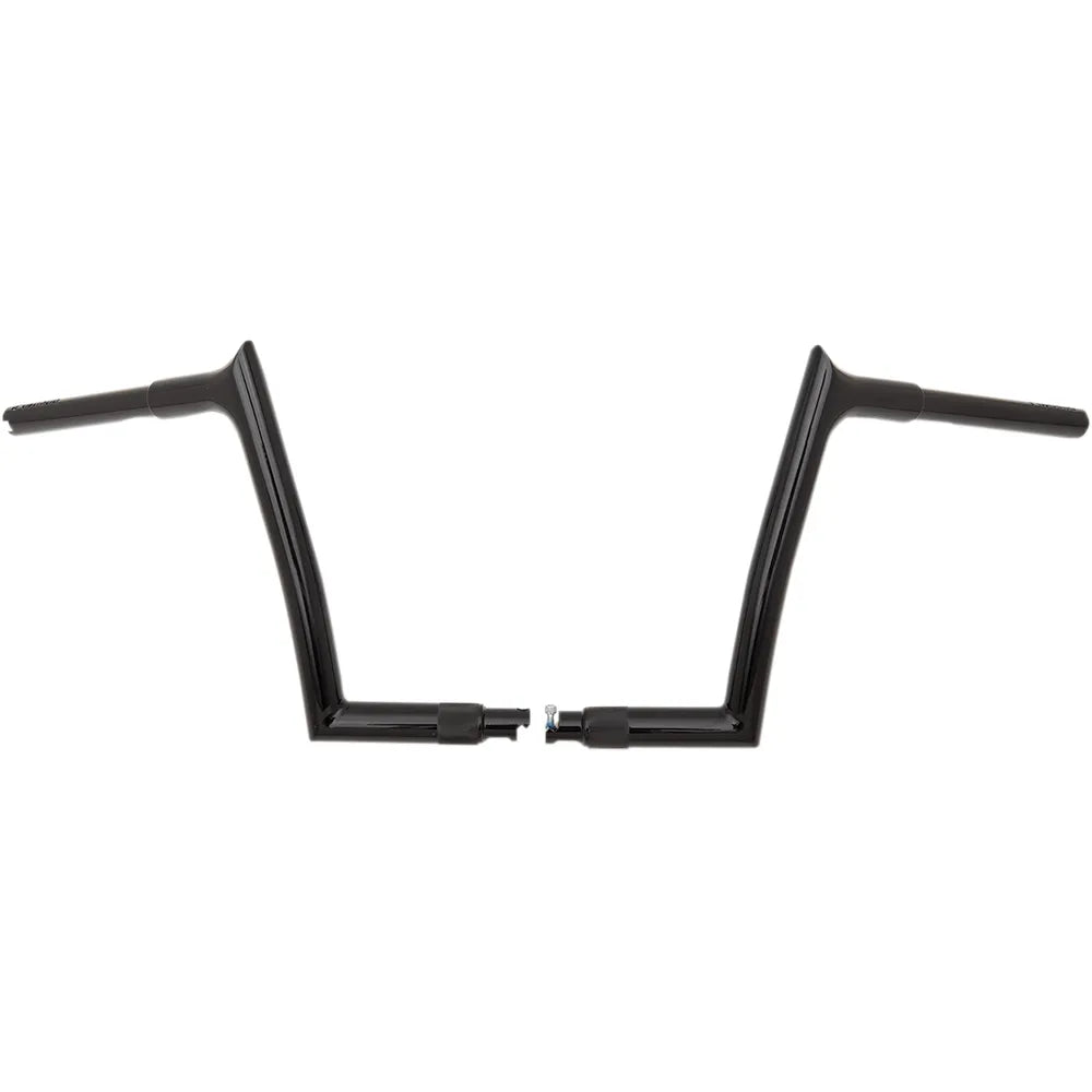 Black 10" Pointed Top Handlebar