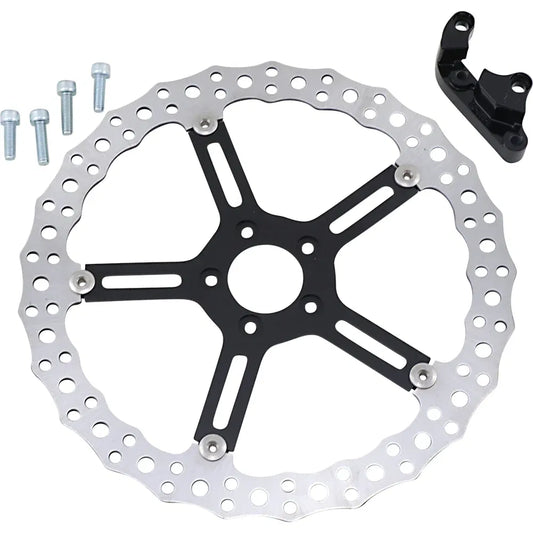 Kit de rotor flotante dentado de freno grande