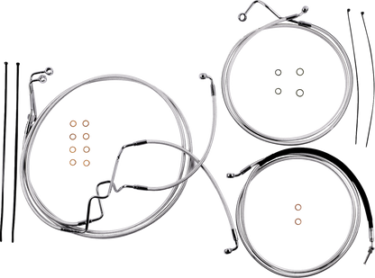 Kit de instalación de manillar de diseñador Sterling Chromite II® - Kit de instalación de manillar de diseñador Sterling Chromite II® - 8" - FLTR '17-'20