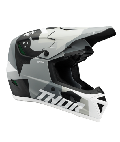Casco Thor Reflex Sport Carbon - Brave Gray/White