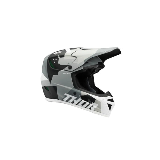 Casco Thor Reflex Sport Carbon - Brave Gray/White