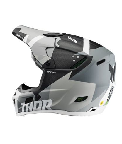 Casco Thor Reflex Sport Carbon - Brave Gray/White