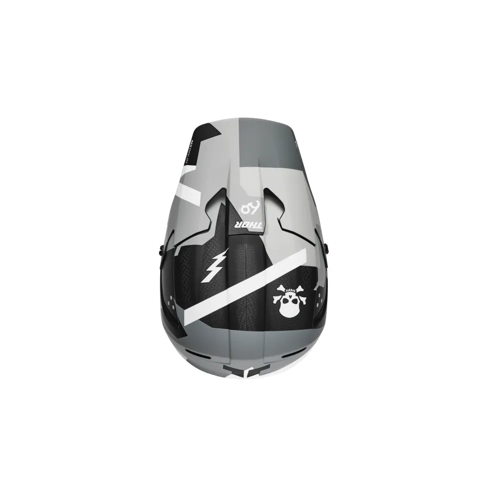 Casco Thor Reflex Sport Carbon - Brave Gray/White