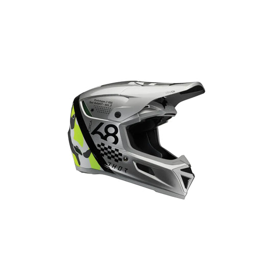 Casco Thor Reflex Sport Riot - Gris/Acido