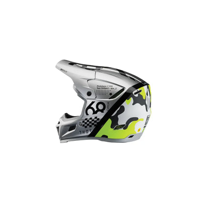 Casco Thor Reflex Sport Riot - Gris/Acido