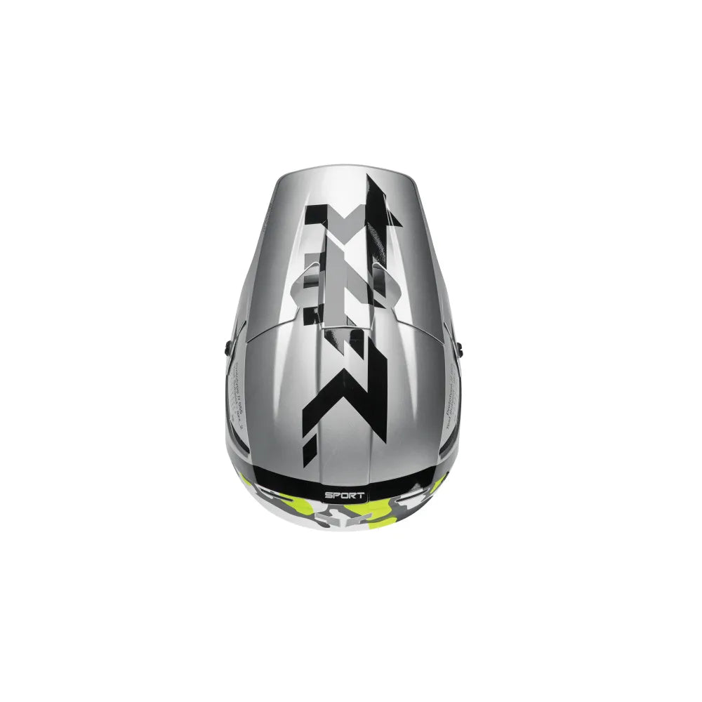 Casco Thor Reflex Sport Riot - Gris/Acido