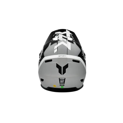 Casco Thor Reflex Sport Riot - Negro/Blanco