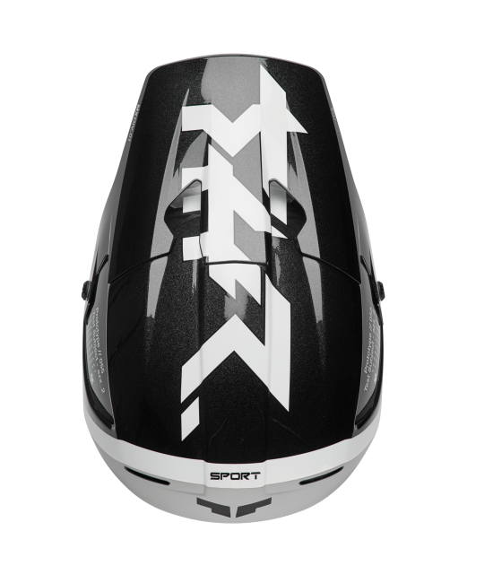 Casco Thor Reflex Sport Riot - Negro/Blanco