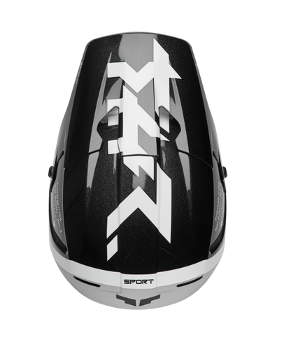Casco Thor Reflex Sport Riot - Negro/Blanco