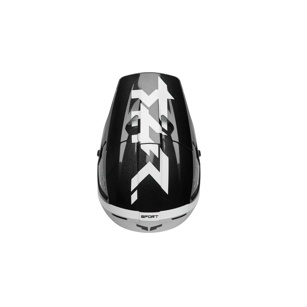 Casco Thor Reflex Sport Riot - Negro/Blanco