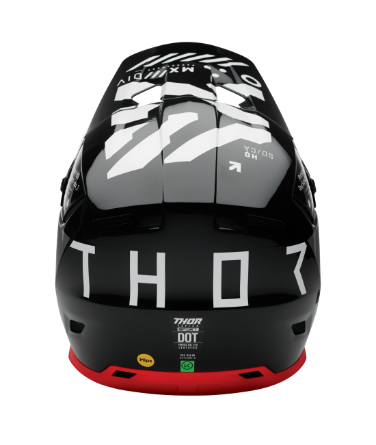 Casco Thor Reflex Sport Strike - Negro/Rojo