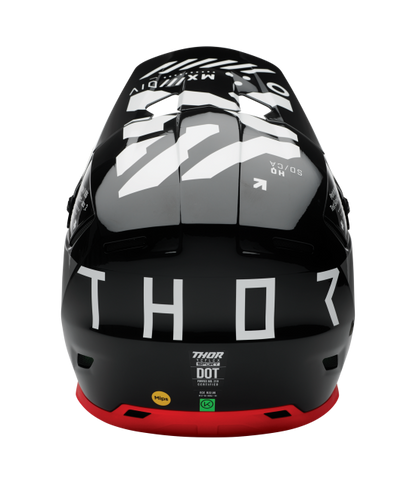 Casco Thor Reflex Sport Strike - Negro/Rojo