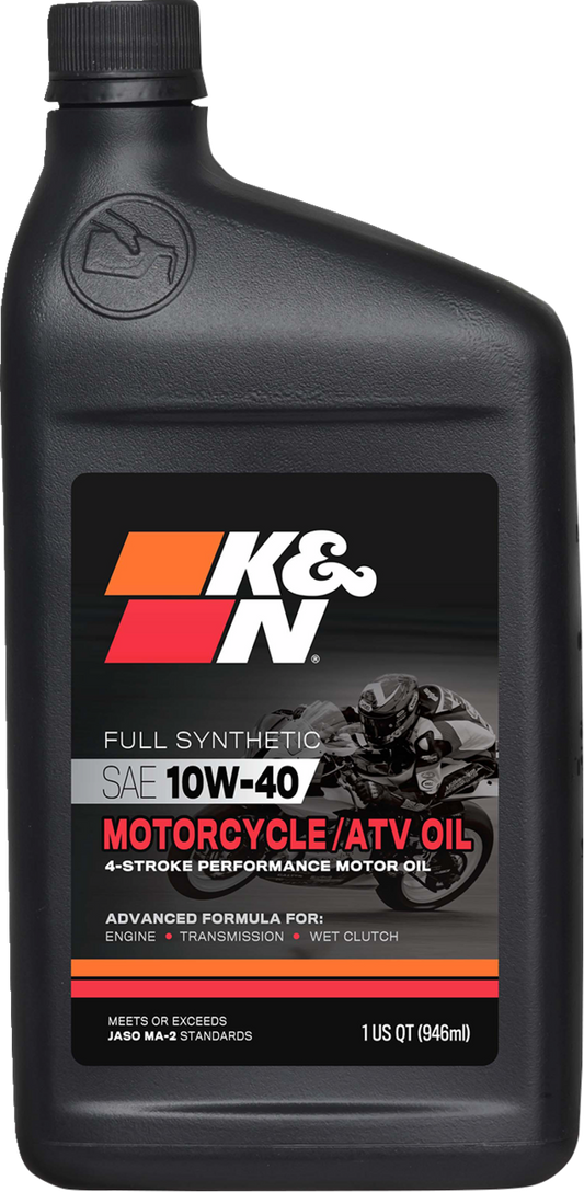 Aceite de motor sintético - Aceite de motor sintético - 10W40 - 1 cuarto de galón de EE. UU.