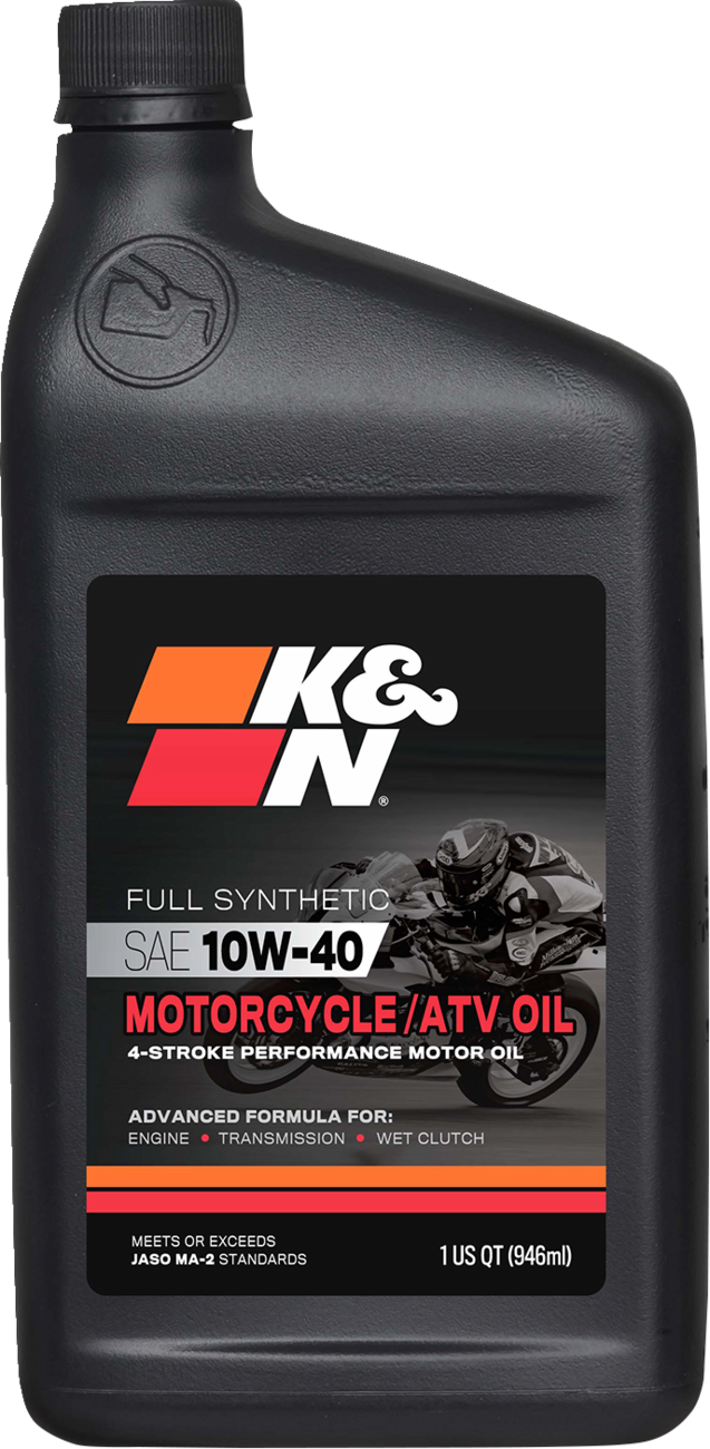 Aceite de motor sintético - Aceite de motor sintético - 10W40 - 1 cuarto de galón de EE. UU.