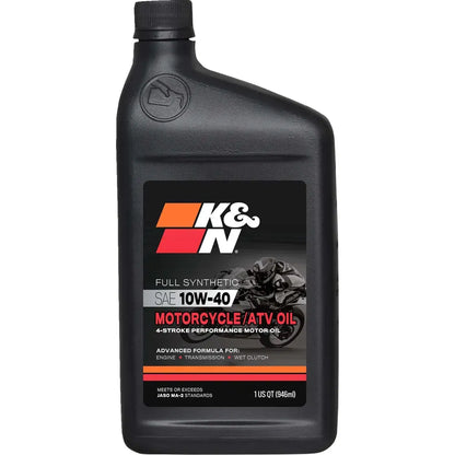 Aceite de motor sintético - Aceite de motor sintético - 10W40 - 1 cuarto de galón de EE. UU.