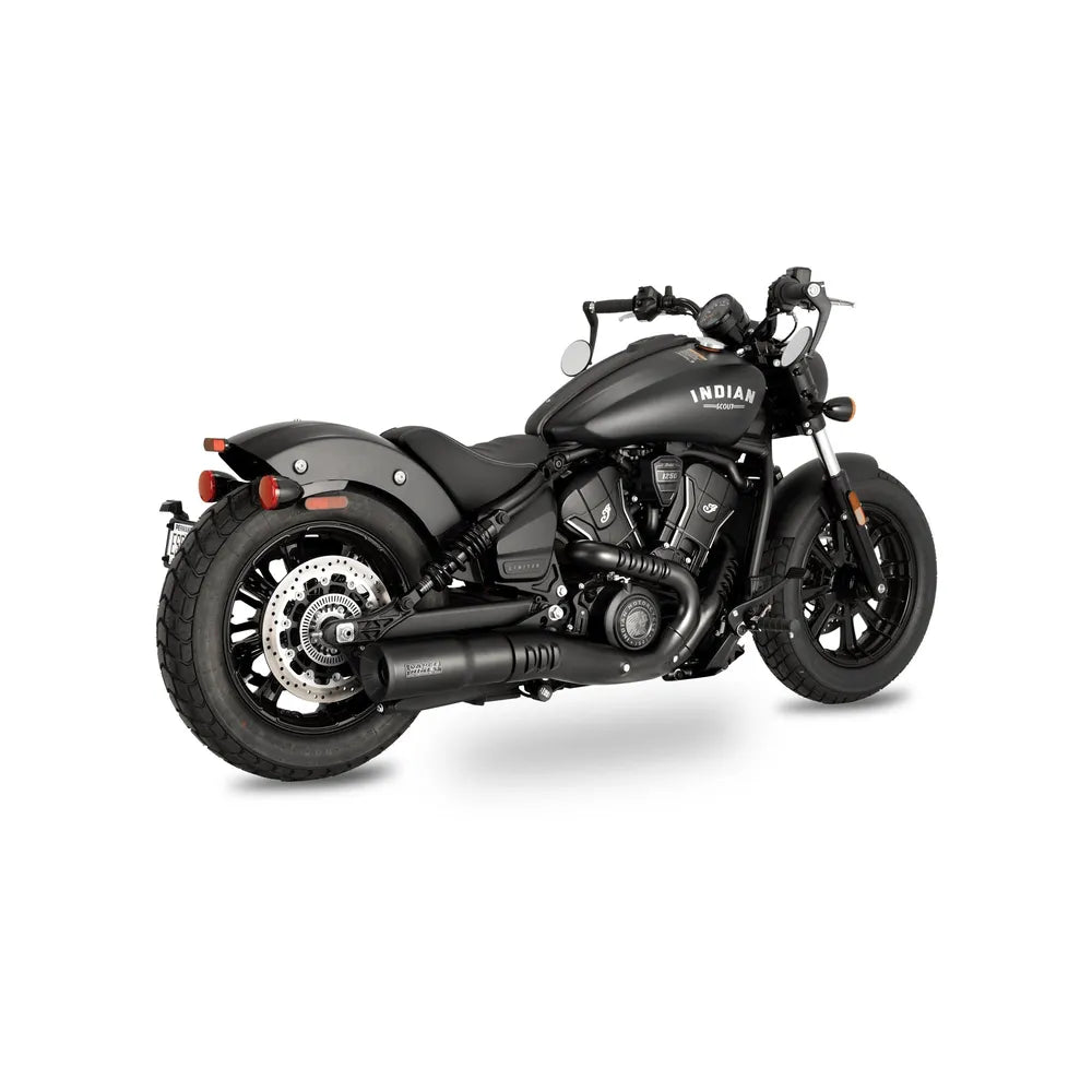 Vance & Hice Hi-Output Slip-On Escape negro Indian Scout