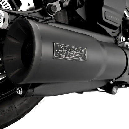 Vance & Hice Hi-Output Slip-On Escape negro Indian Scout