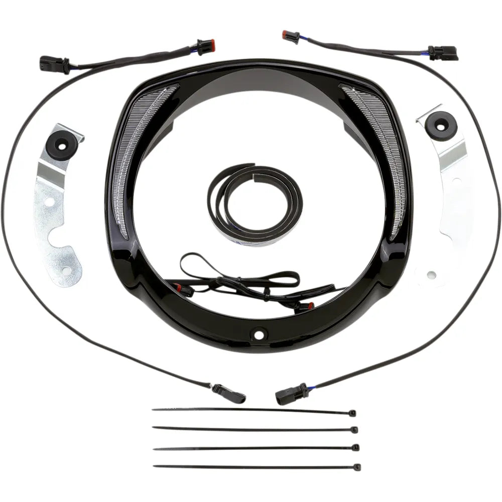 Headlight Bezel - Black