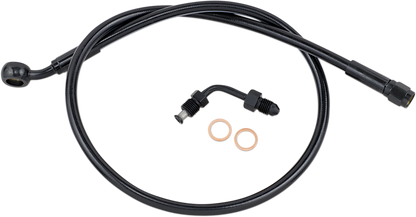 Línea de freno superior XR con adaptador - Línea de freno - Superior con adaptador - Negro