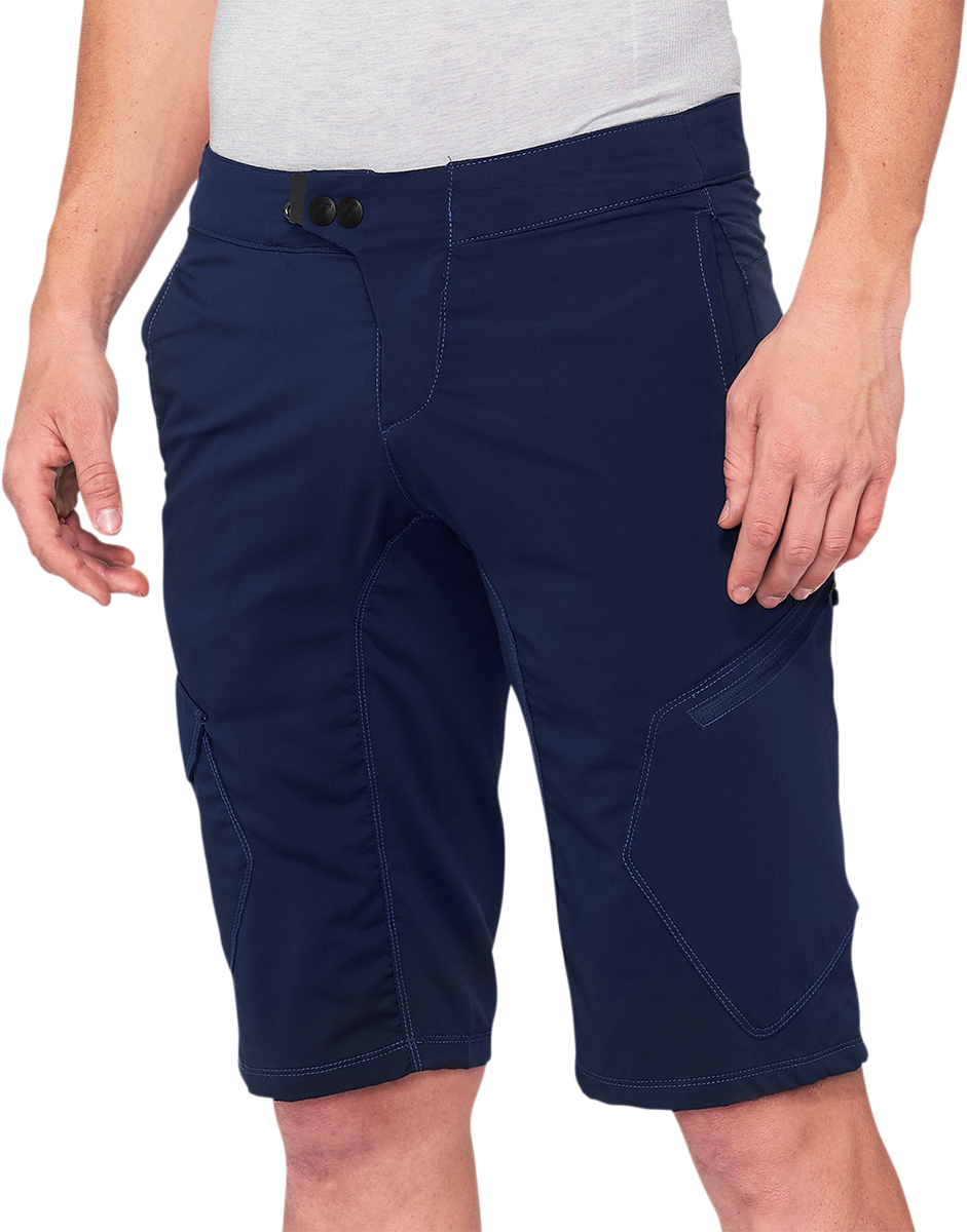 Shorts 100% Ridecamp - azul