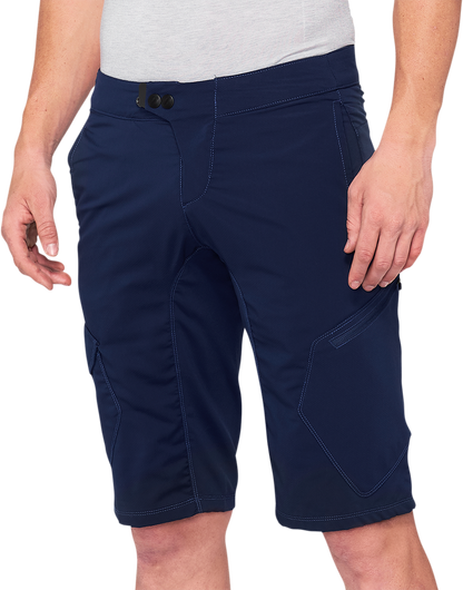Shorts 100% Ridecamp - azul