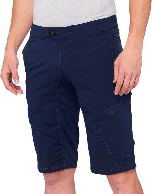 Shorts 100% Ridecamp - azul