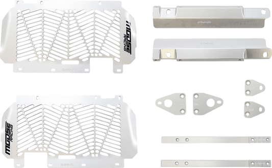 Protectores de radiador Billet - Protectores de radiador Billet - Plata - Yamaha