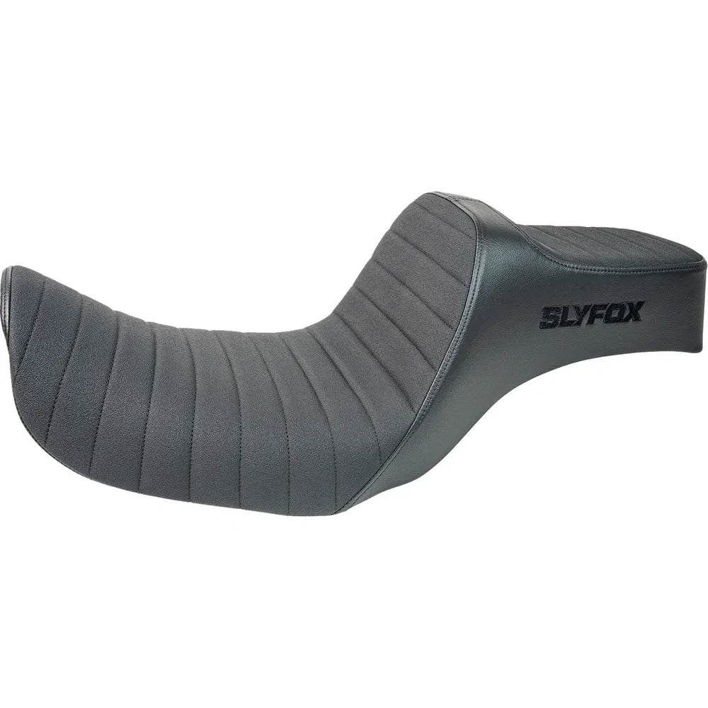 Asiento SLYFOX High Noon Vinyl Classic Stitch Black Logo Dyna '06-'17