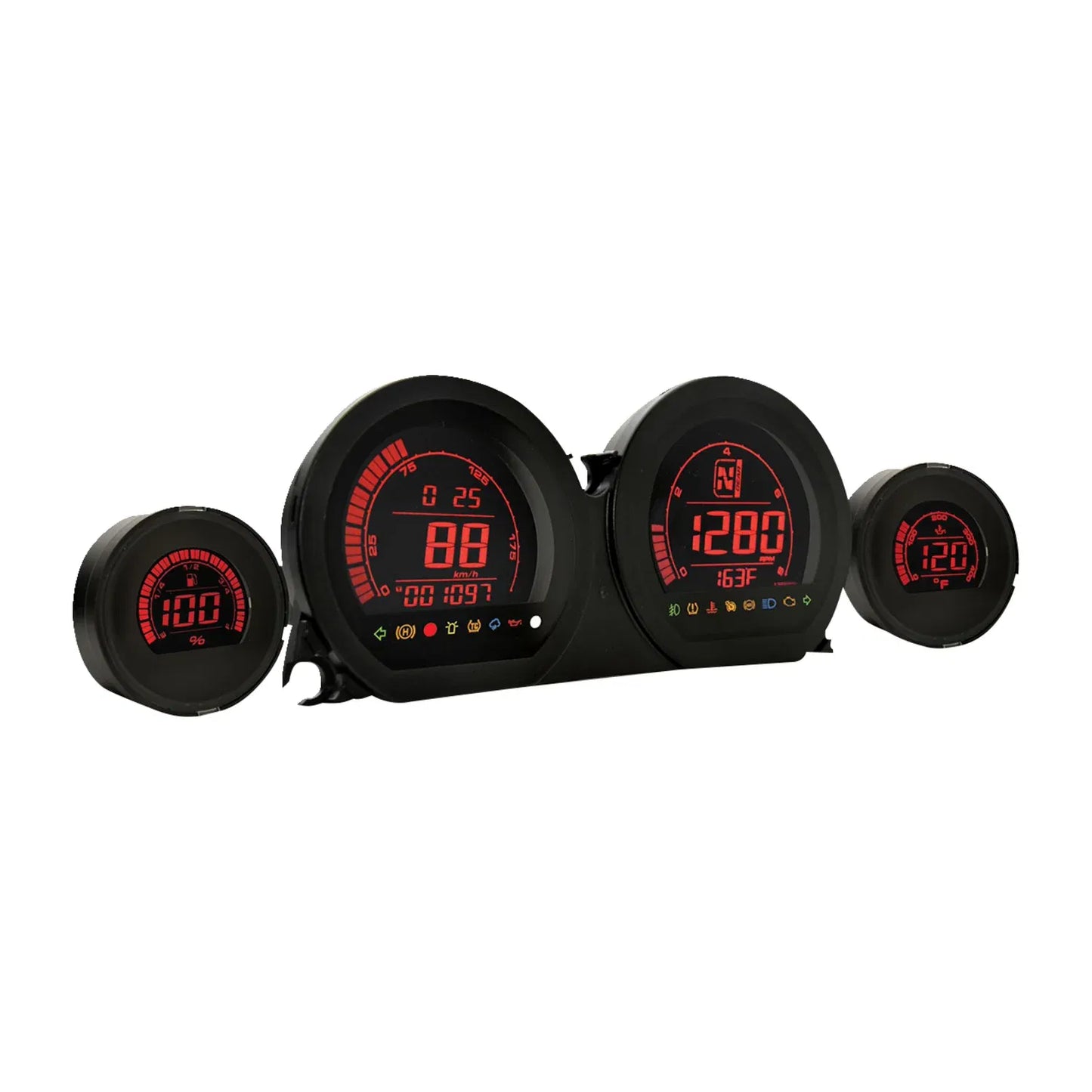 Hd-03 - kit de medidor lcd de cuatro piezas