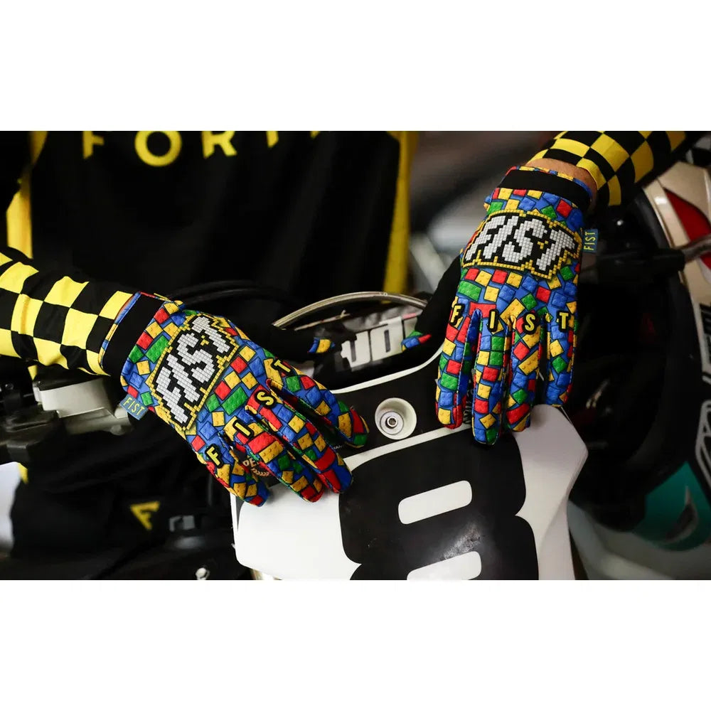 Guantes de construcción con correas