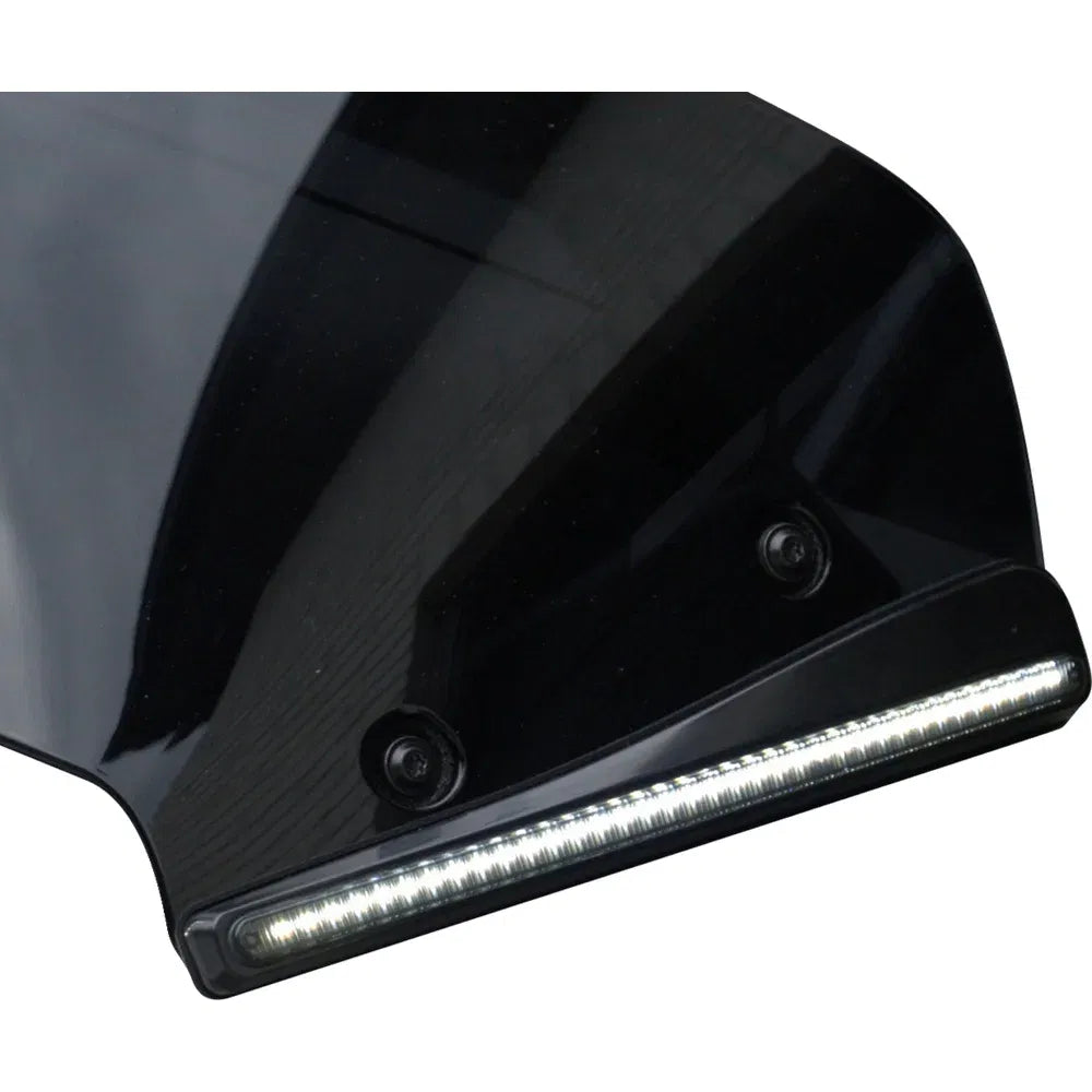 Embellecedor de parabrisas led con intermitentes