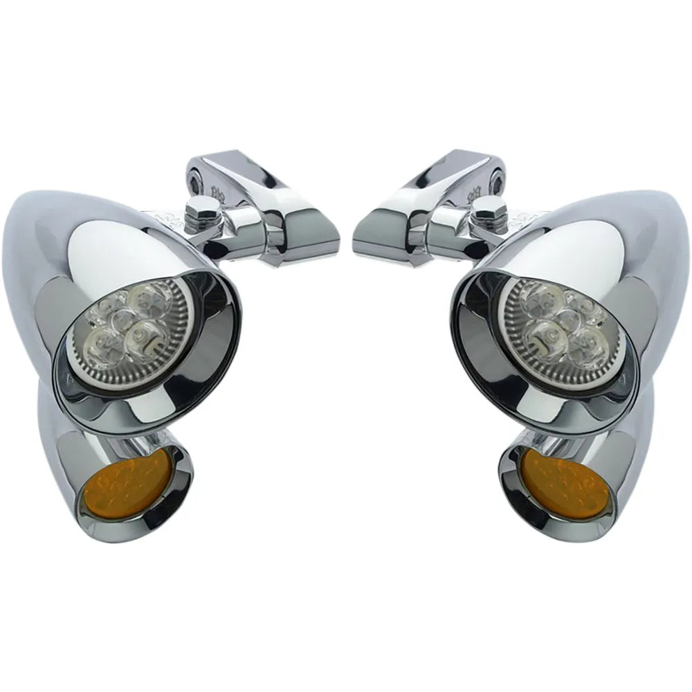 Spotlight - Turn Signal - Chrome