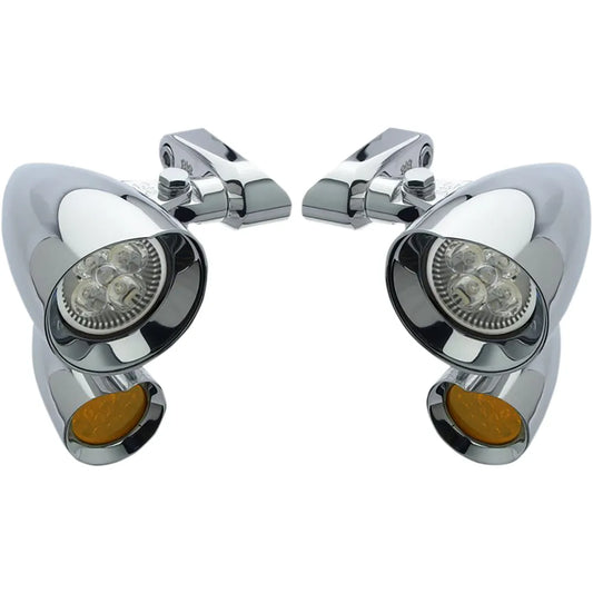 Spotlight - Turn Signal - Chrome