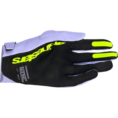 Guantes Alpinestars Supertech MX Lavender/Violet/Fluo Yellow