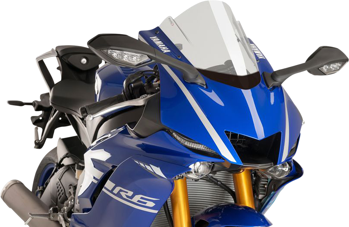 Parabrisas Z-Racing - Parabrisas de carrera - 14-1/4" - Transparente - Yamaha