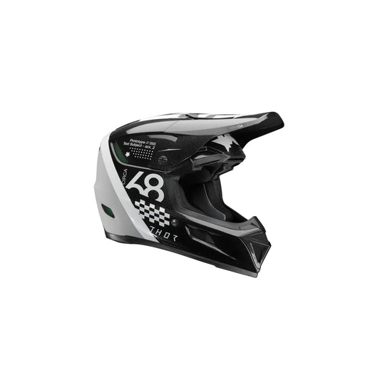 Casco Thor Reflex Sport Riot - Negro/Blanco